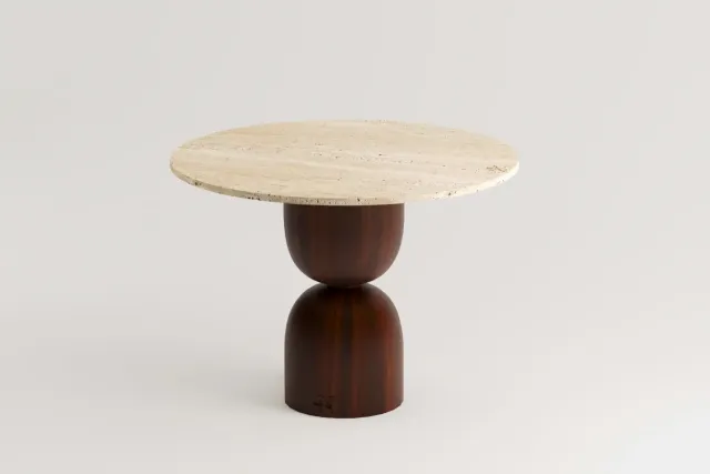 Navita Travertine Table – Travertine Table, İnegöl Möbell