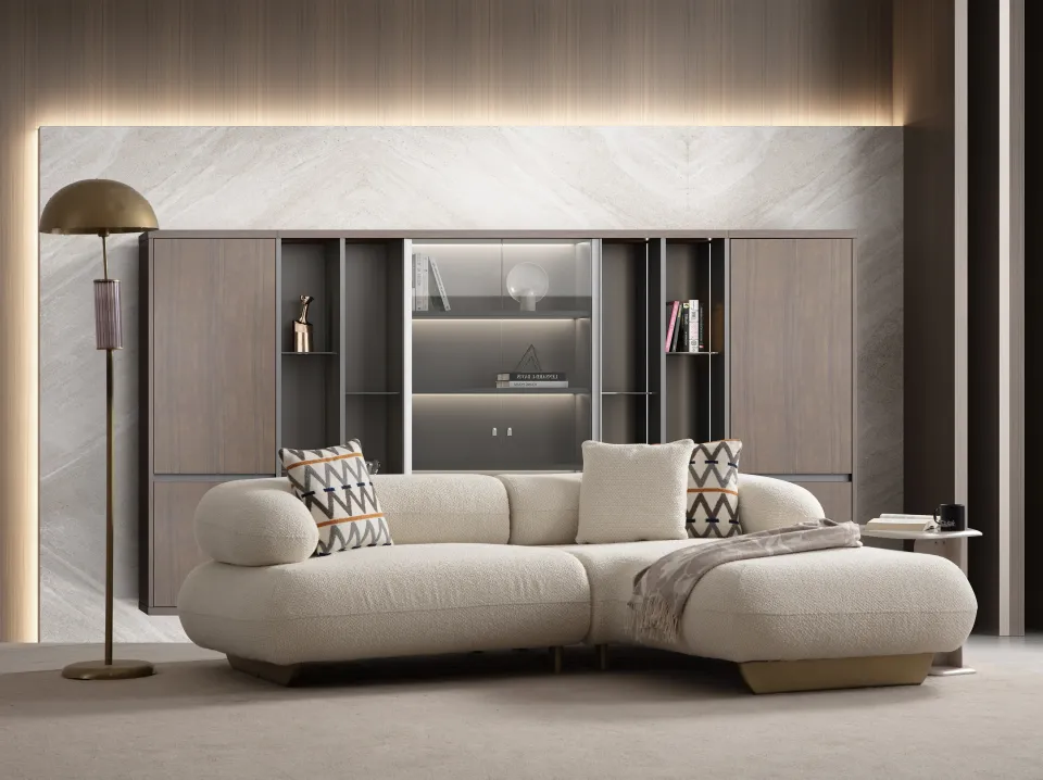 Glamour Relax Ecksofa – Bild 4