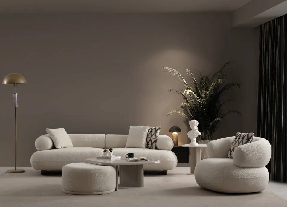 Glamour Sofa Set – image 3