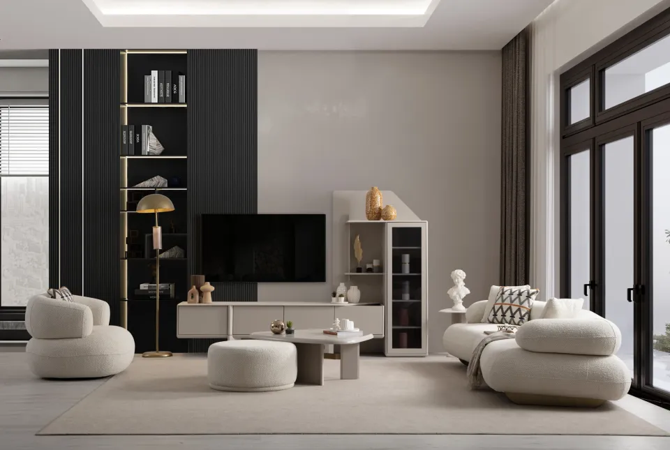 Glamour Sofa Set – image 5