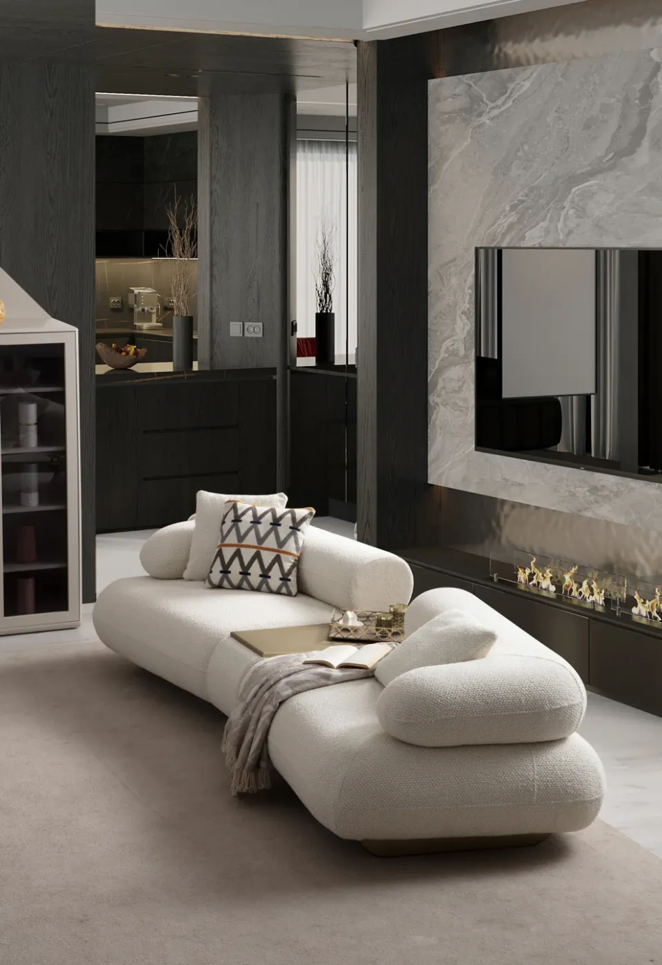 Glamour Sofa Set – image 8