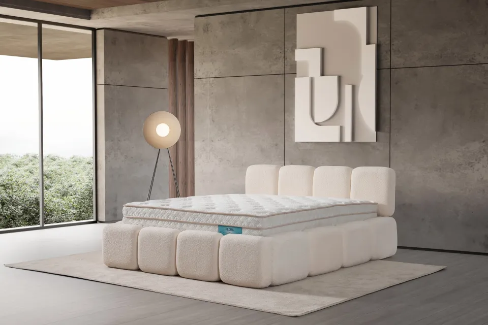 Puffy Boxspringbett Set – Bild 3