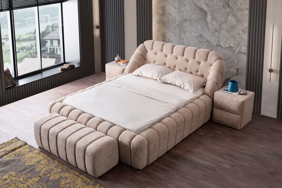 Jumbo Boxspringbett Set – Bild 4