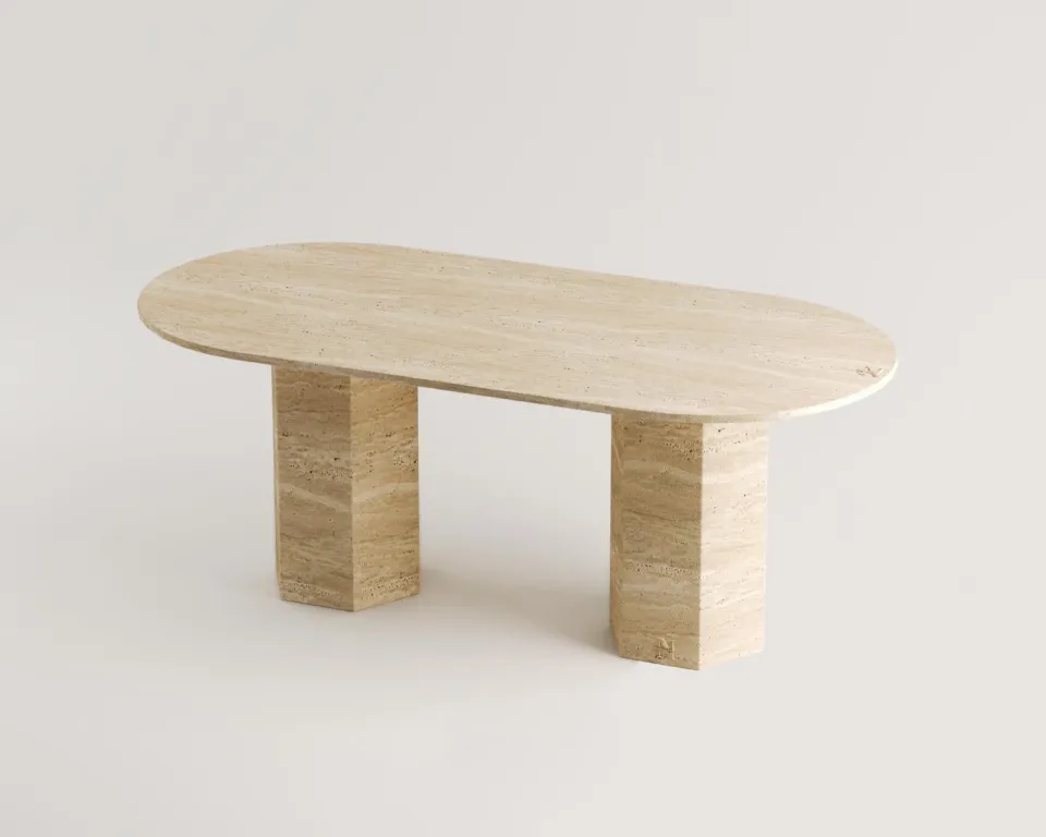Gredel Travertin Tisch – Bild 5