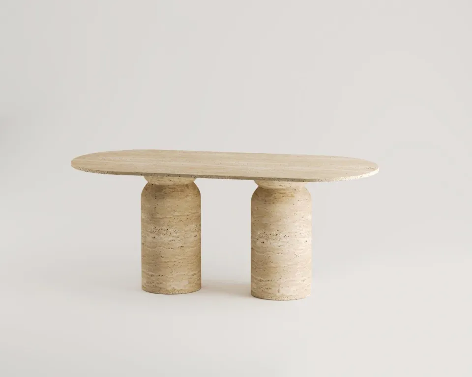 Joyce Travertin Tisch – Bild 2