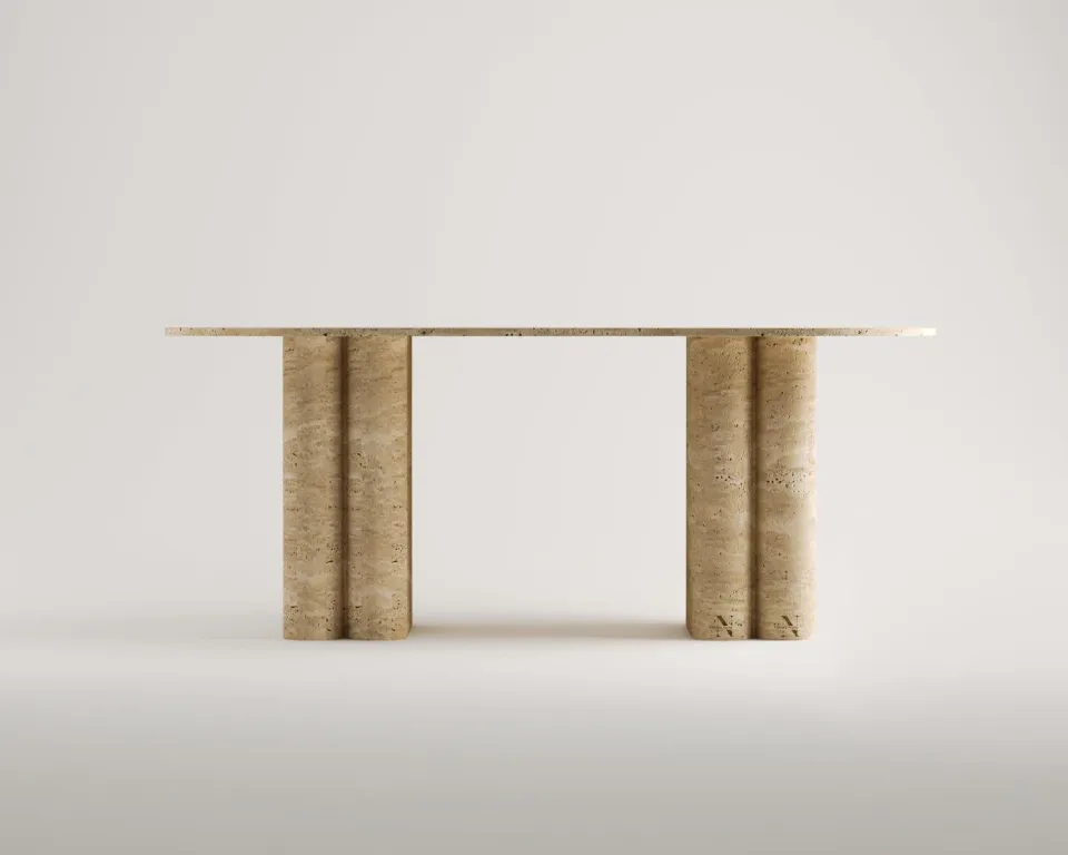 Serra Travertin Tisch – Bild 2