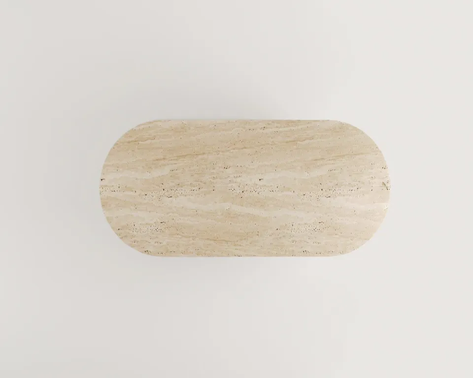 Serra Travertin Tisch – Bild 4