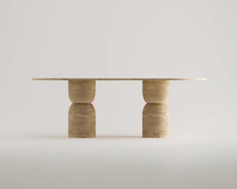 Levi Travertin Tisch – Bild 4