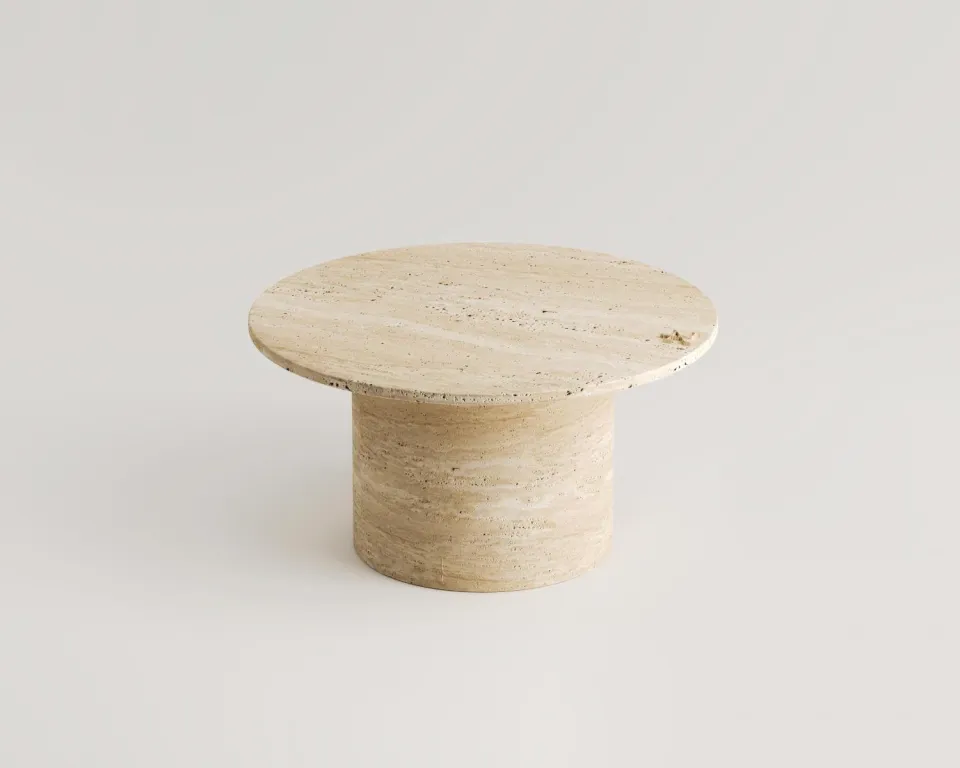 Clara Travertine Coffee Table – image 3