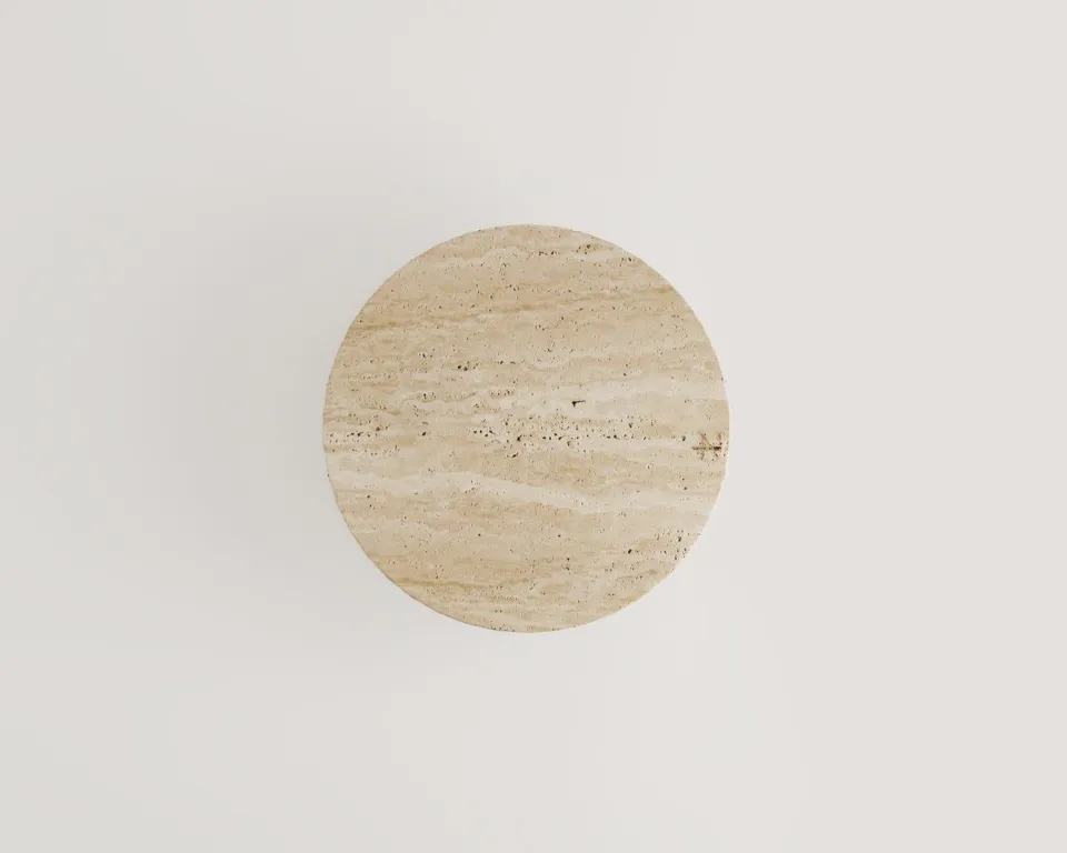 Daff Travertine Coffee Table – image 5