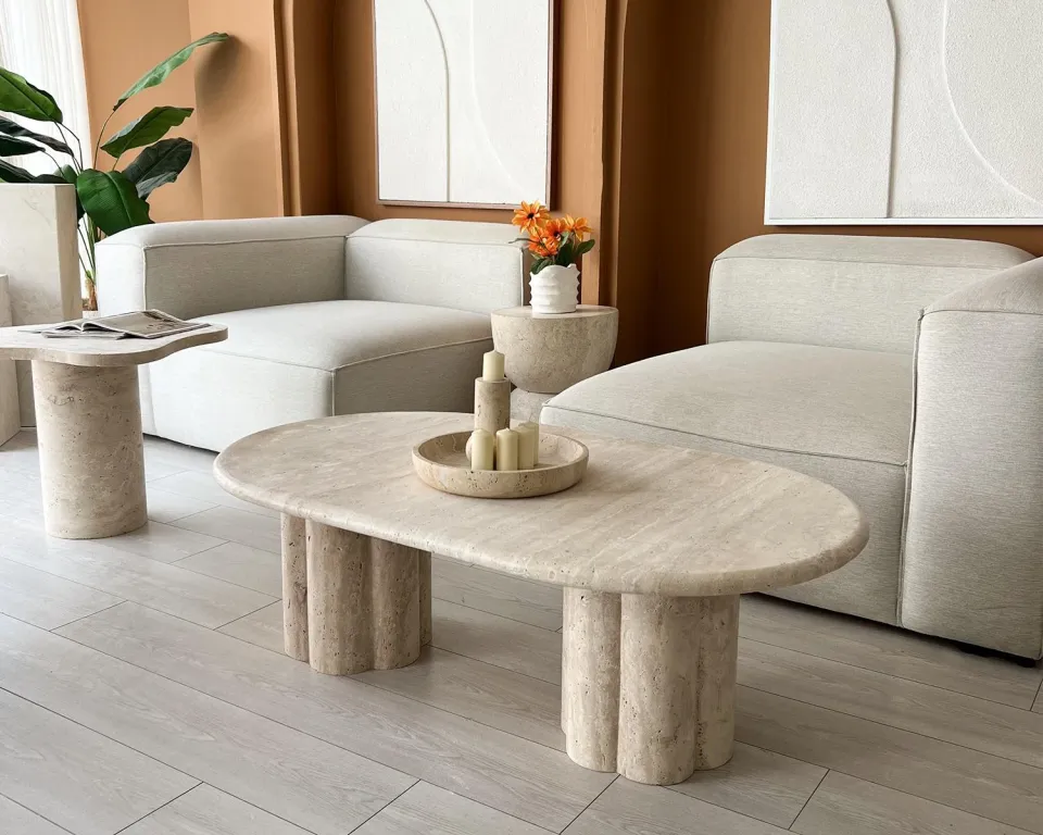 Avoid Travertine Coffee Table – image 3